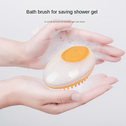 Dog Cat Bath Brush 2-in-1 Pet SPA Massage Comb...