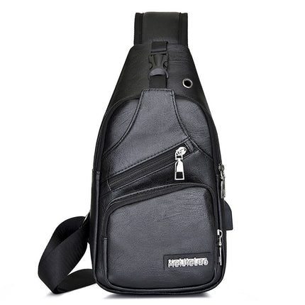 Men's Casual One Shoulder Messenger Waist Bag