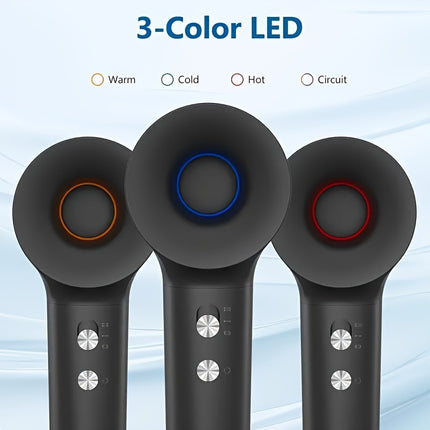 A 5-In-1 Brushless Motor Hair Dryer That Dries Quickly, Features Four Color Temperature Settings,