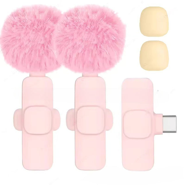 K1K9 One-drag Phone Live Broadcast Noise Reduction Radio Wool Microphone