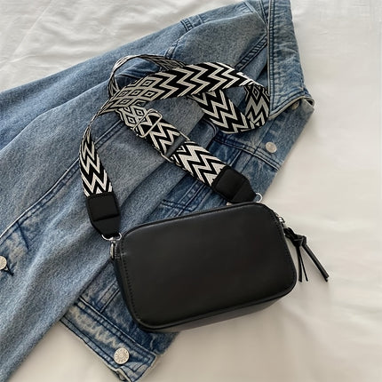 Bag for Women - Lightweight Zippered Crossbody with Adjustable Shoulder Strap