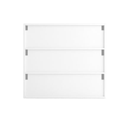 White Glass Door Shoe Box Shoe Storage Cabinet With RGB Led Light