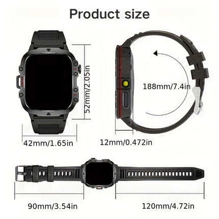 New Smartwatch for Men and Women - Wireless Calling/SMS/Multiple Sports Modes/Remote Camera Control