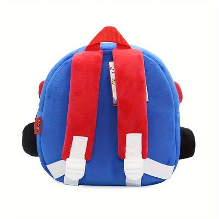 1pc Boy's And Girl's Small Backpack, Soft Lightweight And Cute Plush Backpack,