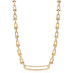 Gold necklace