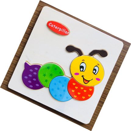 Wooden 3D puzzle
