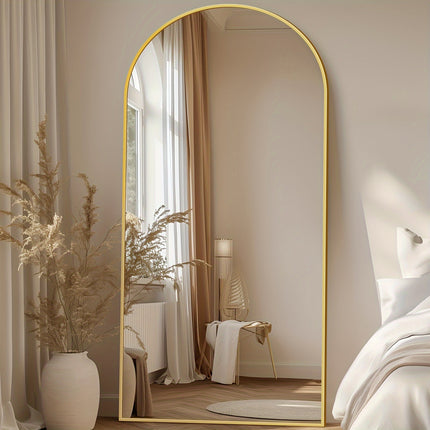 Full Length Mirror, Floor Mirror, Floor Standing Mirror Freestanding Arch Full Body