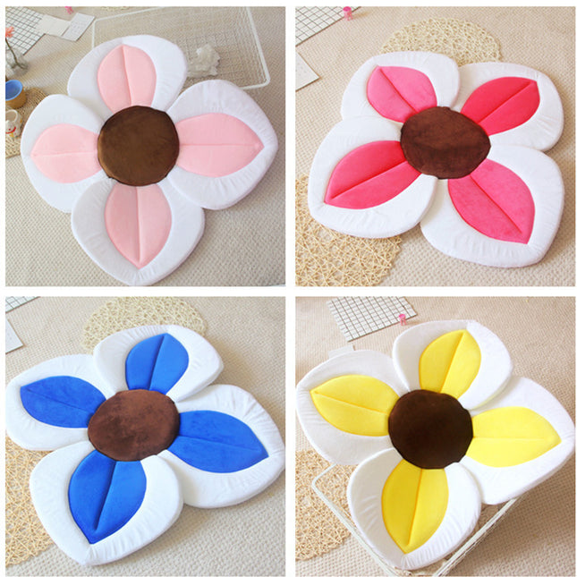 Bath Floral Cushion Bathtub Bath Mat