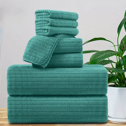 Extra Large Extra Thick Coral Fleece Bath Towelhighly Absorbent Soft And Quick Drying