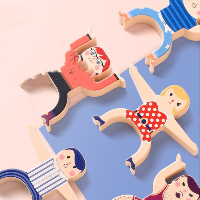 Baby educational early education doll Jenga toys