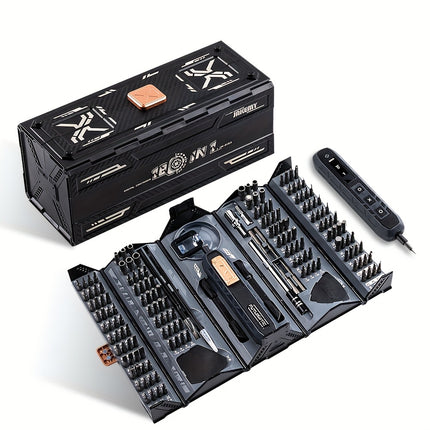 180-In-1 Electric Precision Screwdriver Set Is A Professional Magnetic Repair Tool Set Suitable for Laptops,