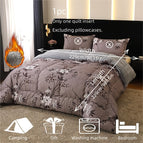 Warm Fleece Thick Quilt - Dark Night / 229cm*229cm