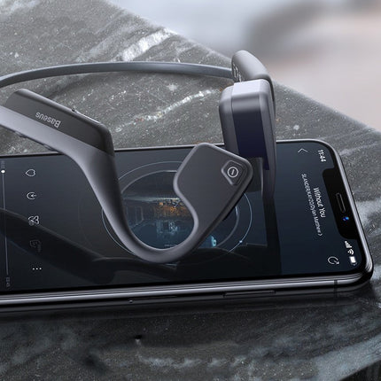 Stereo waterproof wireless running headphones