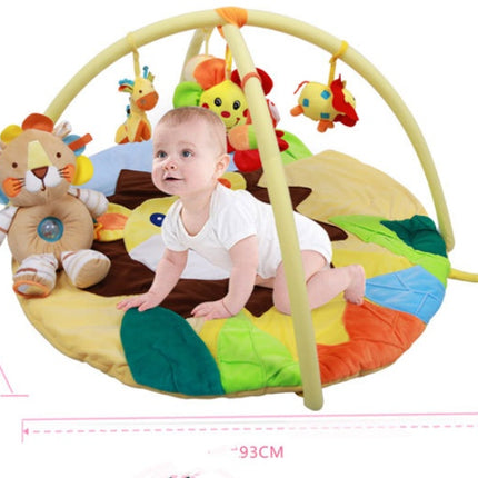 Big Head Lion Music Game Blanket Baby Fitness Holder Crawling Pad Educational Toys
