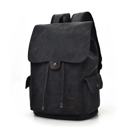 Fashionable Trendy Backpack, Casual Canvas Bag, College Style Travel Backpack Student Schoolbag