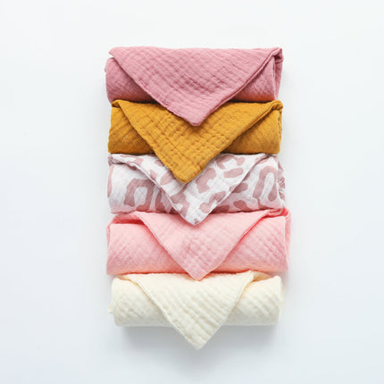 Crepe Baby Gauze Saliva Towel Suit