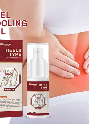 Heel Cooling Gel, Relieve Heel Tendon Pain Joint Cervical Fatigue Repair Gel