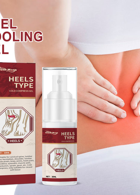 Heel Cooling Gel, Relieve Heel Tendon Pain Joint Cervical Fatigue Repair Gel