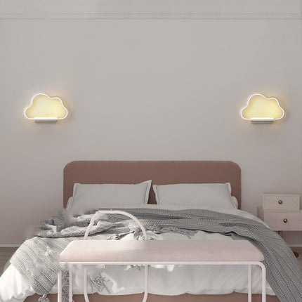 Bedroom Bed Background Wall Decoration Simple Children's Cloud Led Wall Lamp