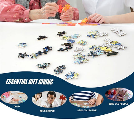 60-Piece Wooden Jigsaw Puzzle For 2-3-4 Years Old Baby Early Education Puzzle