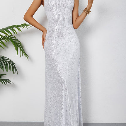 Wine Red Evening Gown with a Slim-Fit Design And a Strap Tie Belt (XT101X)