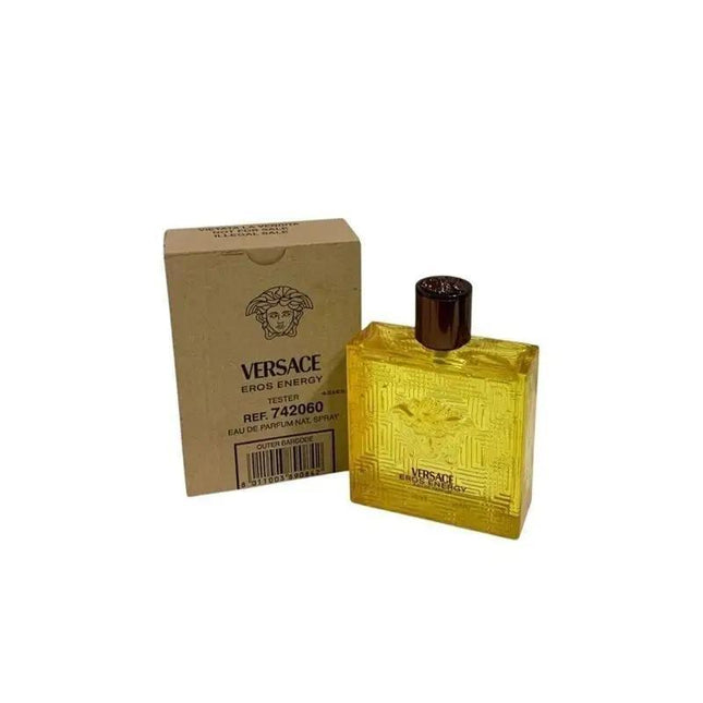 Versace Eros Energy Pour Homme Eau De Parfum – Citrus Aromatic Men's Cologne (Tester) – 3.4 oz