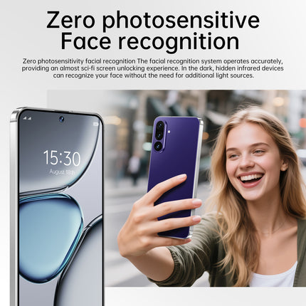 S26 Ultra 5G Unlocked Smartphone, 12GB+256GB Large Storage, 6.8-inch HD Display, Android System