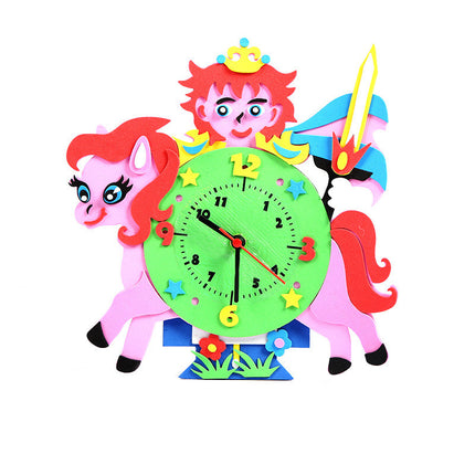 Handmade Materials Diy To Make Children's Creative Clocks