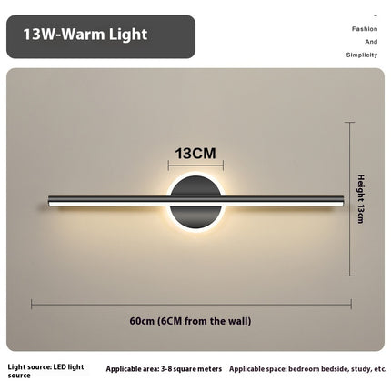Makeup Mirror Dressing Table Led Fill Light Simple Wall Lamp