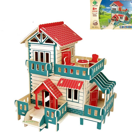 Wooden puzzle custom blocks