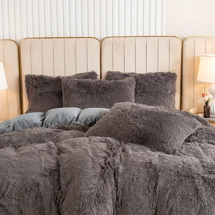 Duvet Cover Set, Winter Bedding, Machine Washable, Zipper Closure