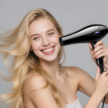 European Standard Hair Dryer, High Power Household Hair Dryer with Hot and Cold Air