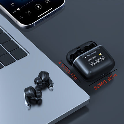 Wireless Headphones - Earbud Headphones with Active Noise Cancellation