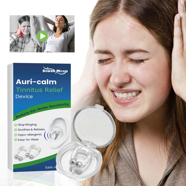 Auri-calm Tinnitus Relief Device, Relieve Ear Pain Tinnitus And Ear Discomfort Ear Massage Care Ear Clips