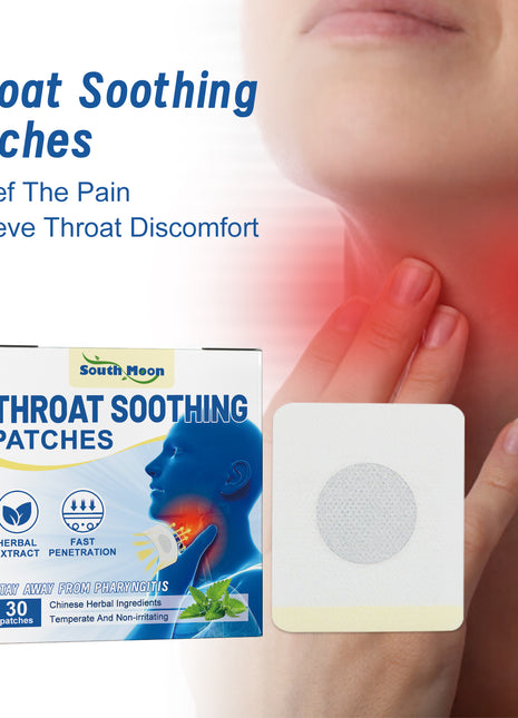 Throat Soothing Patches, Relieve Throat Discomfort Swelling Pain Dry Itching Body Care Patch