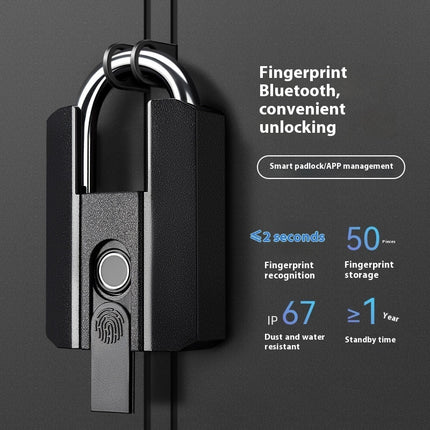 Outdoor Waterproof Anti-rust Fingerprint Lock