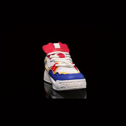 Men'S Skate Shoes - Non-Slip Grip, Easy-Clean Surface, Breathable Lace-Up Sneakers with Cushioned PVC Sole
