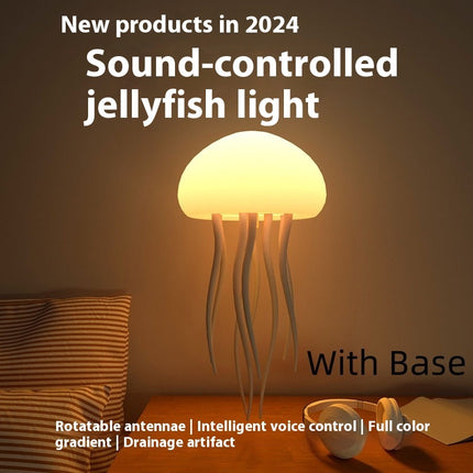 Mood Lamp LED Jellyfish Night Light Portable Jellyfish Lamp
