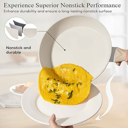 12 POTS and pans Set, Non-stick Cookware Set, Induction Cookware Non-stick Granite Cooking Set