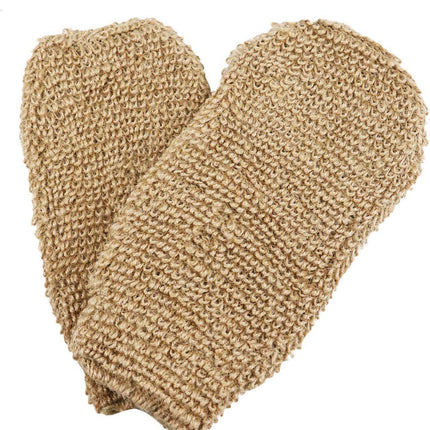 Jute Gloves Bath Foaming Bath Towel