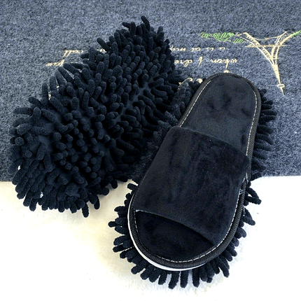 1 Pair of Removable Mop Slippers, Super Soft and Silent, One Size Fits All, Cleaning Supplies, Cleaning Tools