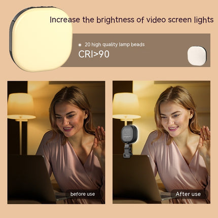 Pocket Portable Fill Light Desktop Beauty Mobile Phone Tofu Light