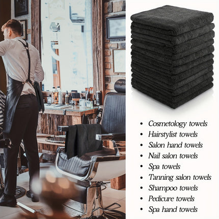 26 Packs of Bleach Proof Salon Towels Absorbent Microfiber Towels
