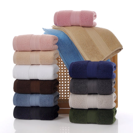 Household Pure Color All-matching Cotton Towel