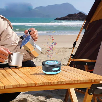 LED Light Portable Surface Adsorption Speaker