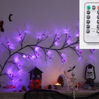 Purple Spider Vine / Battery Box And Remote