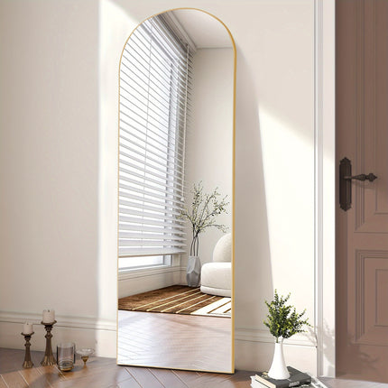 Full-Length Mirror Free Standing, Leaning, Hanging, and Mounted Options - Aluminum Frame