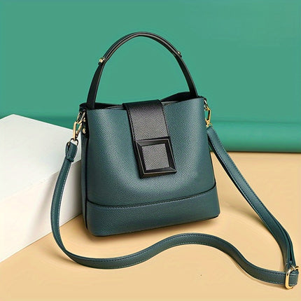Women'S Multi-Functional Crossbody Handbag, Lightweight with Zipper Closure, Lining