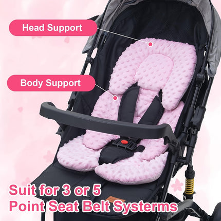 Reversible Baby Car Seat Pad, Protects Head And Body While Supporting Car Seats