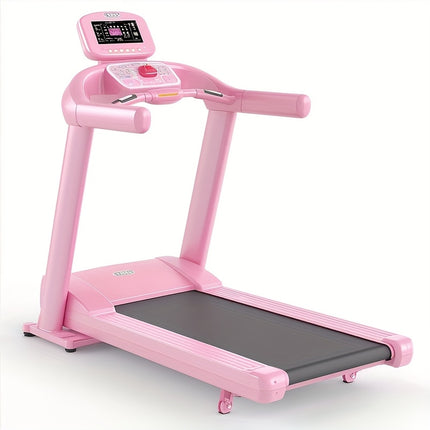 4-in-1 Pink Treadmill Sticker Set, High Transparency, Double-Sided Printing, Scratch-Resistant, Motorcycle Sticker, Car Bumper Sticker, Body Decoration Sticker, Material: Plastic